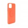 Puro Cover "ICON FLUO" in Silicone Liquido con interno in microfibra per iPhone 11 6.1" Arancione