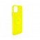 Puro Cover "ICON FLUO" in Silicone Liquido con interno in microfibra per iPhone 11 6.1" Gialla