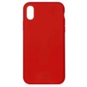 Puro Cover in Silicone Liquido con interno in microfibra per iPhone 11 Rosso