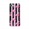 Puro Anti-Shock Tpu Cover "Glam - Miami Stripes - Flamingo" per iPhone Xs Max 6.5" Nero