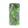 Puro Anti-Shock Tpu Cover "Glam - Tropical Leaves - Geometric Jungle" per iPhone Xs Max 6.5" Nero