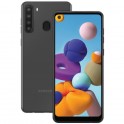 "0.3 NUDE"Samsung Galaxy A21 6.3" TRASP Puro Custodia TPU Ultra-Slim "0.3 NUDE" per Samsung Galaxy A21 6.3" Trasparente