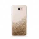 Puro Cover  PC+TPU "Sand" per Samsung Galaxy J5 2017 5.3" con liquido e glitter Oro