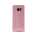 Puro Cover PC+TPU Shine per Samsung Galaxy S7 Edge Oro Rosa