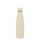 Puro Bottiglia ICON in acciaio con trattamento in polvere doppio strato 500ml Beige