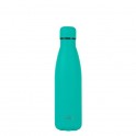 Puro Bottiglia ICON in acciaio con trattamento in polvere doppio strato 500ml Watergreen