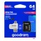 GOODRAM MICRO SD 16GB + CARD READER CON ADATTATORE SD                CLASSE 10