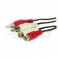 CAVO 2SPINE RCA A 2PRESE RCA 1.5M POLYB.