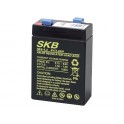 BATTERIA AL PIOMBO SKB 6V/3,2A FAST.4 ,8(VERT.)       66 x 33 x 97 - 100 mm