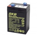 BATTERIA AL PIOMBO SKB 6V/5,0AH FAST. 4,8   	70 x 48 x 101 - 107 mm