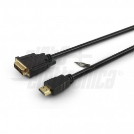 Cavo DVI-D SL.181 HDMI M/M Nero 5m Cavo da Spina HDMI® a Spina DVI-D single Link - 5m