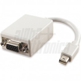 Adattatore Spina mini display port - VGA Adattatore Spina mini display port - Presa VGA