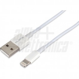 CAVO USB-A LIGHTNING M/M 1M BI