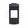 Adatt. per ins.RJ45 BTicino Living nero Adattatore per frutti RJ45 per placca BTicino Living Light - Nero