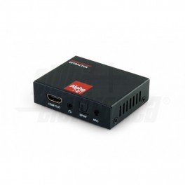 Estrattore audio HDMI 4K@60Hz HDR Estrattore audio HDMI 4K@60Hz HDR con uscita digitale e analogica - Funzione ARC
