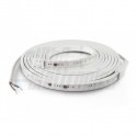 FLEX L. 5m 72L/m 3056 230V 14W/m W1 IP65 5m 14W/m Bianco caldo - 3000K smd 3056 72 led/m 1250lm/m 15.5mm