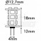 LAMP.15LED G4 1,5w 100Lm BIANCO CALDO