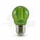 Lamp.led filamento bulbo 4.5W E27 verde