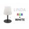 Lampada LED da tavolo RGB+W Linda - Lampada LED da tavolo - Serie LINDA