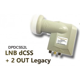 LNB DCSS + 2 USCITA LEGACY AURIGA