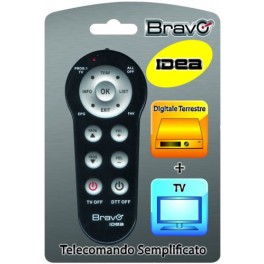 TELECOMANDO  BRAVO IDEA TV-DTT