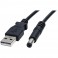 CAVO USB ALIM. DC 5,5X2,1mm 1,5mt