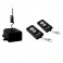 KIT-BLACK INDOOR BLACK INDOOR - Kit ricevitore+2 radiocomandi universali 2 canali 433.92 mhz per interno