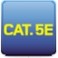 CAVO RETE CAT5 UTP 1m BLU