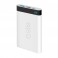 Powerbank linea Pocket 5.000 mAh con display e 2 USB 2.1 A colore bianco