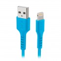 Cavo dati USB 2.0 a Apple Lightning C-89, lunghezza 1 m, colore Azzurro