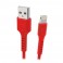 Cavo dati USB 2.0 a Apple Lightning C-89, lunghezza 1 m, colore rosso