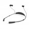 Auricolare Bluetooth 4.1  Stereo BT830 da collo, microfono e tasto alla risposta intergrato, multipoint, colore nero