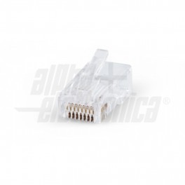 Spina RJ45 8P8C Cat.5 passante - UTP Spina RJ45 8P8C Cat.5 passante - UTP