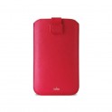 Puro Cust Uni   slim Essential   2 Vani Carta + Chiusura Velcro Large Rosso